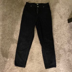 BDG Black corduroy pants